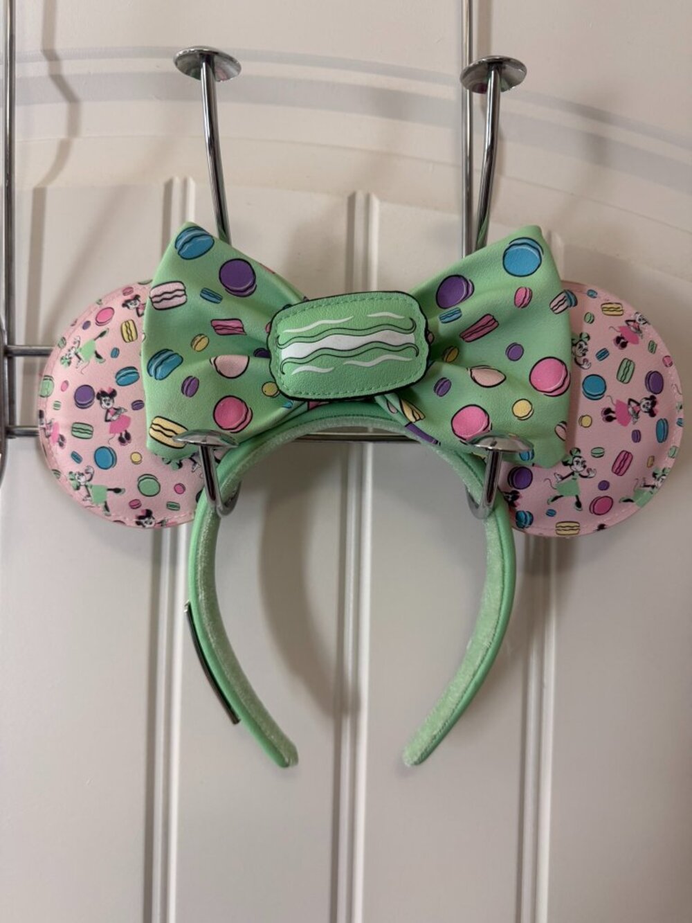 Disney Loungefly EPCOT France Scented Macaron Ears